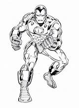 Cartoon Iron Man Coloring Page  Free Printable Pages For Kids sketch template