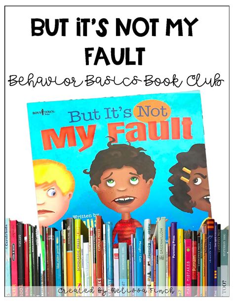 But It's Not My Fault!- Behavior Basics Book Club » Autism Adventures