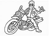 Free Printable Motorcycle Coloring Pages For Kids sketch template
