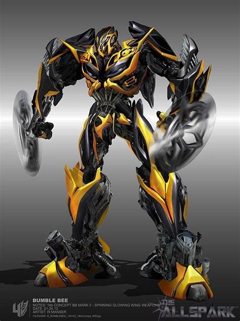 Transformers Age Of Extinction Bumblebee Concept Art