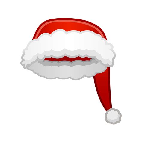 Santa Claus Christmas hat Large size of emoji 14171938 Vector Art at Vecteezy