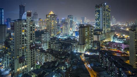 India, Mumbai, Maharashtra, city skyline time lapse Stock Footage #AD ...