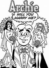 Archie Marry Me Coloring Page  Wecoloringpagecom sketch template