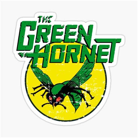 "The Green Hornet" Sticker for Sale by jungturx | Redbubble