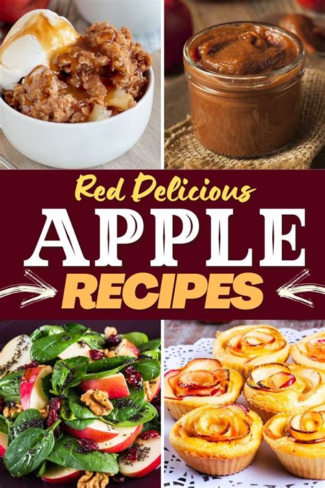 17 Red Delicious Apple Recipes From Dinner to Dessert - Insanely Good