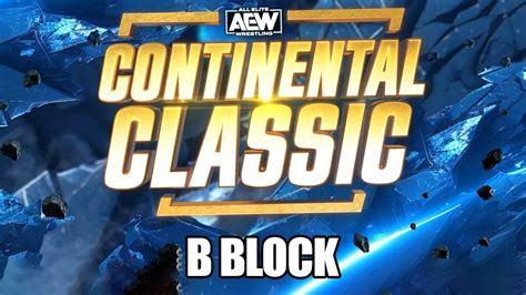 Which Wrestlers Are In The AEW Continental Classic?