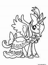 Ponyville coloring Pages sketch template