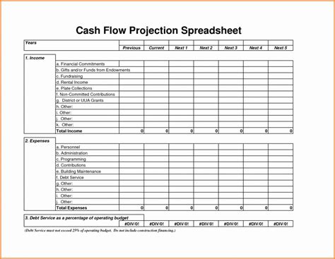 Farm Cash Flow Spreadsheet — db-excel.com