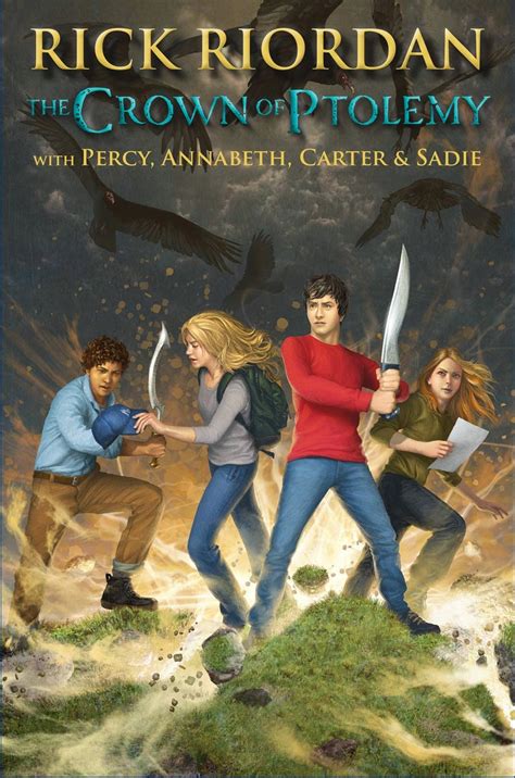 New Crossover Story "The Crown Of Ptolemy" By Rick Riordan Gets Official Cover And Synopsis ...