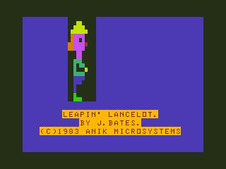 Leapin' Lancelot (1983) - MobyGames