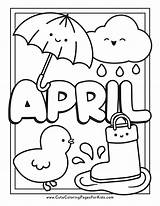 You Searched For April  Cute Coloring Pages Kids Spring coloring sketch template