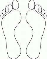 Foot Coloring Pages  Home sketch template