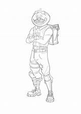 Fortnite Ruby Coloring Pages sketch template