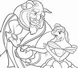 Beauty And The Beast Printable Coloring Pages sketch template