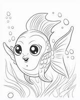Printable Angelfish Coloring Sheets For Kids sketch template