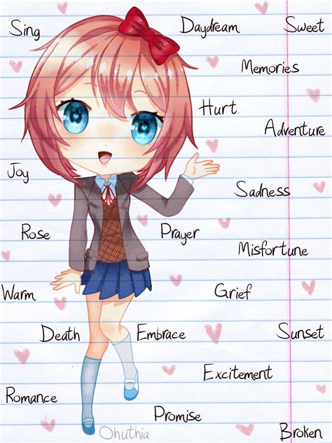 Sayori | DDLC Fan Art by Ohuthia on DeviantArt