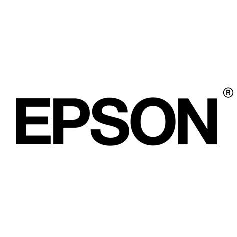 Epson Logo Black and White – Brands Logos