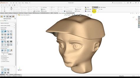 Speed Modeling a Human Head with the Power Surfacing Add-In For Solidworks - YouTube