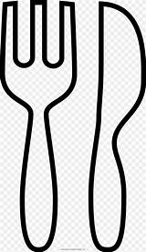 Fork Cutlery Speech Pngaaa Sketch Coloring Page sketch template