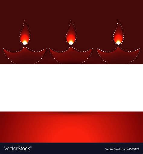 Diwali background Royalty Free Vector Image - VectorStock