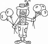 Cute Clown Coloring Pages At GetColoringscom  Free Printable sketch template