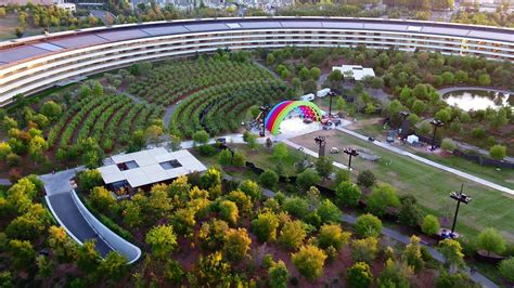 🏅 Stage set up at Apple Park is for event in honor of Steve Jobs