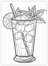 Drink Coloring Pages  Color Your Way To Beverage Bliss CrayonAZCom sketch template