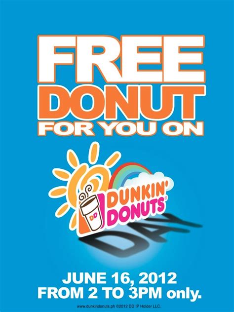 Manila Life: FREE Donuts on Dunkin' Donuts Day!!!