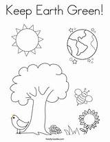 Going Green Coloring Pages sketch template