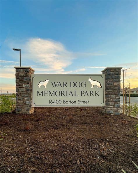 War Dog Memorial Park – March JPA