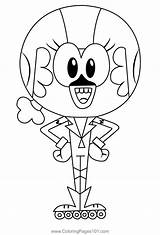 Ketta From Breadwinners Coloring Page For Kids  Free sketch template
