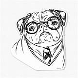 Printable Pug Coloring Pages  Home sketch template