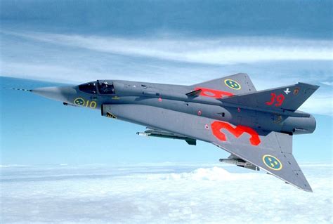 Saab J-35 Draken | Supersonic aircraft, Saab 35 draken, Fighter jets