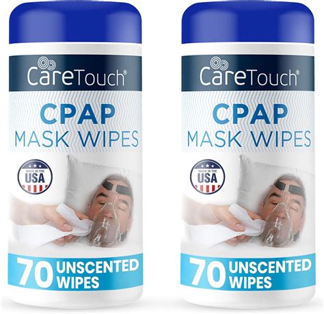 Care Touch Toallitas CPAP – Sin perfume limpiador CPAP 3 paquetes de 70 ...