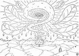 Spiral Coloring Pages sketch template