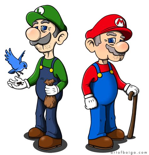 Mario and Luigi retired by blind-dancer on DeviantArt