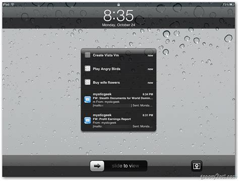 Apple iOS 5: Disable Notifications from Displaying on the Lock Screen