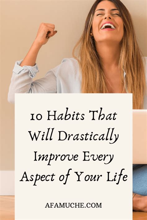 10 Easy Life-Changing Habits You Can Start Today - Afam Uche