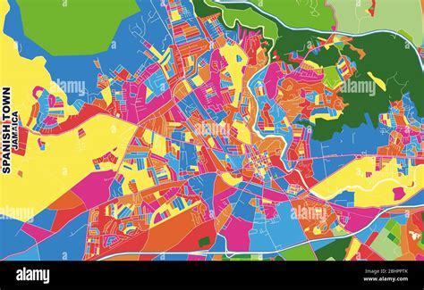 Exploring The Spanish Town Jamaica Map - Map of Counties in Arkansas