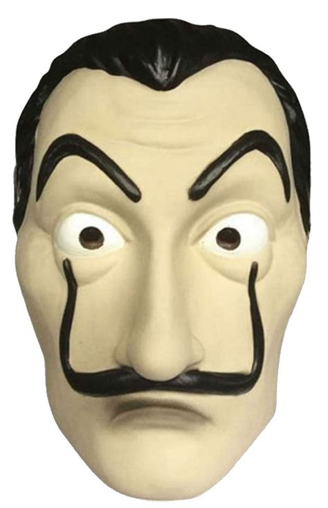 Dali Money Heist Style Free Printable Mask. - Oh My Fiesta! in english