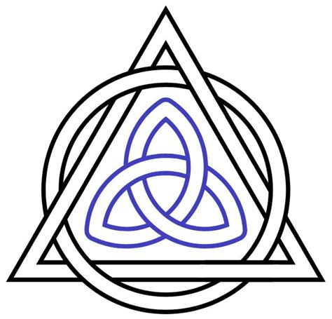 Triquetra-Interlaced- Triangle -Circle.svg ‎ (SVG file, nominally 624 ... | Celtic symbols ...