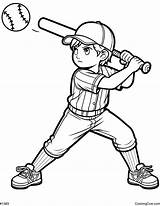 Softball Coloring Pages  Coloring Cow sketch template