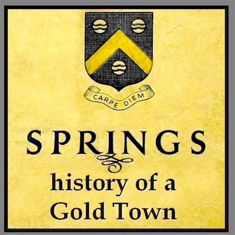 Springs - History of a Gold Town