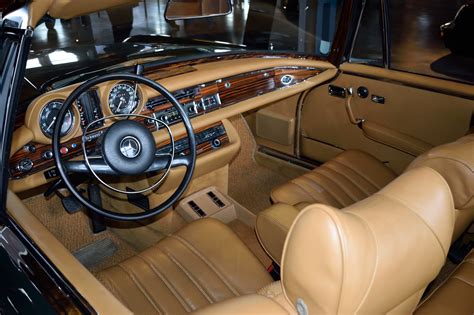 Colorful leather interior of the vintage "Mercedes" car free image download