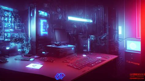 a cyberpunk overpowered computer. Overclocking, | Stable Diffusion ...