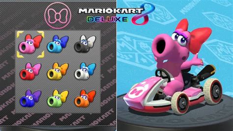 Mario Kart 8 Deluxe // All Birdo Characters - YouTube