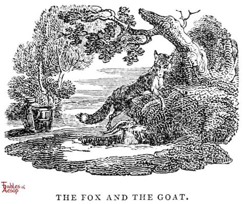 The Fox and The Goat - Fables of Aesop