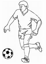 Soccer Player coloring Page  Download Print Or Color Online For Free sketch template