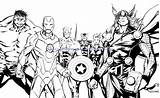 Avengers Coloring Pages Printable sketch template