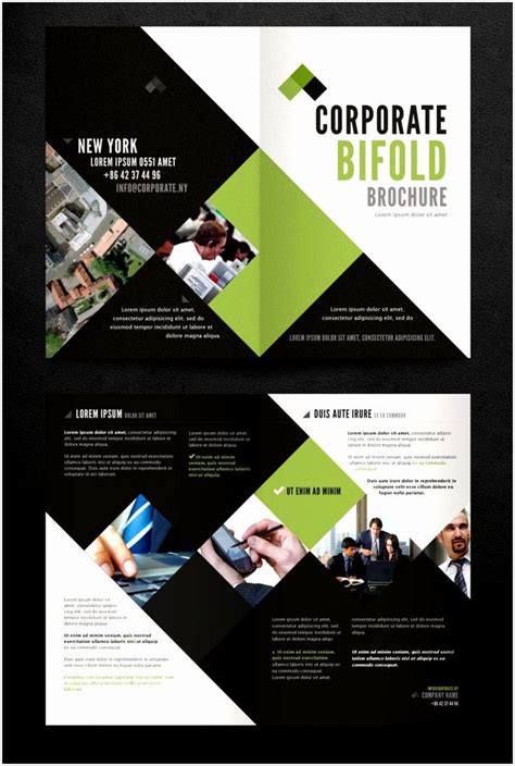 2 Fold Brochure Template Best Of 7 Two Fold Brochure Templates Free Download… | Free brochure ...